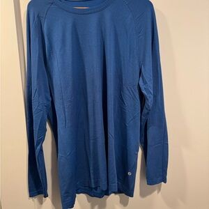 Lululemon Men's Vent Tech Blue Long Sleeve Tee